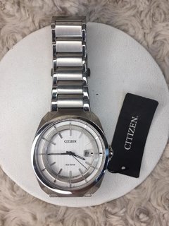 Reloj Citizen malla metalica Eco Drive AW101057B - Joyería Siufi