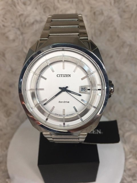 Reloj Citizen malla metalica Eco Drive AW101057B