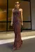 VESTIDO LONGO REGATA ZEBRA TRICOMIX