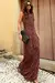 VESTIDO LONGO REGATA ZEBRA TRICOMIX - loja online