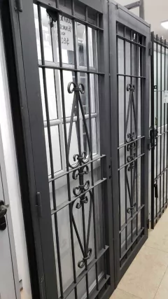 Reja Colonial con marco 150 x 200 final CON MOSQUITERO tire izquierdo