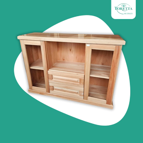 Bahiut 2 puertas p/ vidrio 1,40 mt. - comprar online