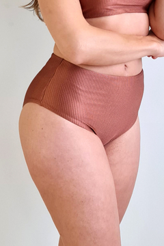 Calcinha Hotpants Canelado Cobre - buy online