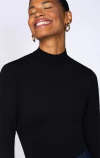 Blusa Loba AF Modal Gola Alta Preta