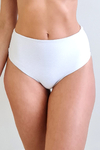 Calcinha Hotpants Cotelê Branca