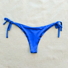 Calcinha Biquíni Fio Duplo de Amarrar Light Azul na internet