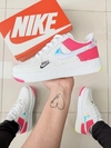 Nike Air Force Holográfico Branco/Rosa