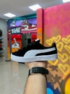 Puma Suede infantil Preto/Branco