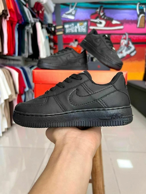 Air Force 1 Infantil Preto