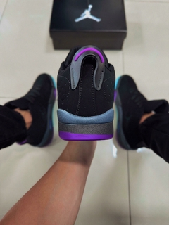 Nike air jordan 5 premium PRETO/ROXO - loja online
