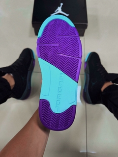 Nike air jordan 5 premium PRETO/ROXO - Drop TM
