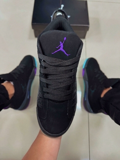 Nike air jordan 5 premium PRETO/ROXO na internet