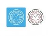 EQ STENCIL 10X10 (812) RELOJ CHICO