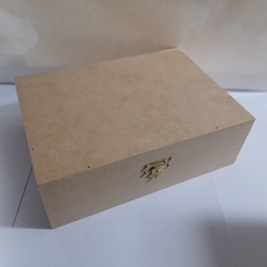 MDF Caja tapa con bisagra