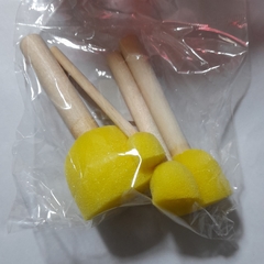 Taponador esponja set x4