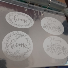 Foil calado 075 plata