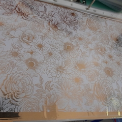 Foil calado 123 oro