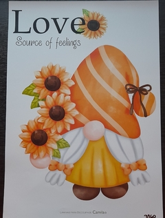 CAMILA LAMINA DECOUPAGE A4 D260
