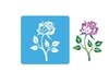 EQ STENCIL 15X15 (900) ROSA