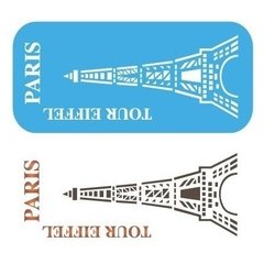 EQ STENCIL GRANDE (73) TORRE EIFFEL - comprar online