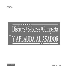 STENCIL MILARTES EX33