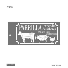 STENCIL MILARTES EX34