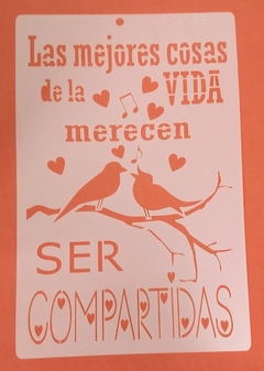 STENCIL MILARTES SG153