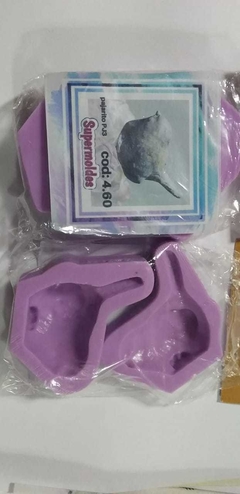 SUPERMOLDES MOLDE DE SILICONA PAJARITO 5CM 4.60