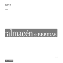 STENCIL MILARTES SD12