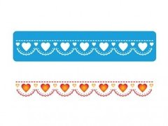 EQ STENCIL CHICO (706) PUNTILLA DE CORAZONES