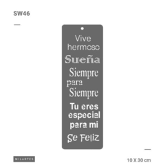 STENCIL MILARTES SW46