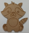 Laser animalito nórdico 5 cm mapache