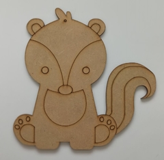 Laser animalito nórdico 10 cm zorrino
