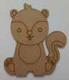 Laser animalito nórdico 15 cm ardilla