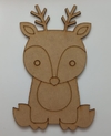 Laser animalito nórdico 10 cm ciervo