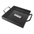 Plancha Chapa De Hierro Enlozada 28x28 Lozafer Negro