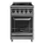 Cocina Industrial Morelli Country 550 55cm Puerta Visor Acero Inoxidable