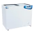 Freezer Dual Horizontal Teora Tapa Vidrio Plano 350l Blanco