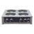 Anafe Cocina Eléctrico 4 Hornallas Speedy 2.6kw 220v Acero Gris