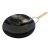 Wok Chapa Enlozado Con Mango Madera Lozafer 36cm Negro