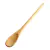 Cuchara De Madera Con Mango Redondo 30 Cm Marrón