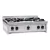 Anafe Semi Industrial 90 Cm 5 Hornallas Acero Inox Cfa90 Tst Acero Inoxidable - comprar online