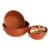 Cazuela Apilable Esmaltada De Barro 14cm Blum Terracota