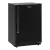 Heladera Bajo Mesada Minibar Briket Bk1f 1030 Negra 125l Negro