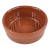 Cazuela Esmaltada De Barro 8cm Blum Para Horno Guisos Carne Marrón