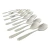 Set X120 Cuchara De Mesa De Acero Inoxidable Rayado