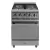 Cocina Morelli Zafira 550 55cm Puerta Vidrio Visor Espejada Plateado