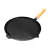 Plancha Bifera Rayada Redonda Nº4 Fundicion Hierro 31 Cm Negro Acero Inoxidable