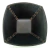 Panera Grande Lisa Negro Noble Diseño Liso