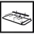 Horno Pizzero Rotisero Depaolo 6 Moldes Carlitero Tostador - comprar online